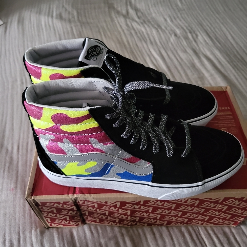 Vans SK8-Hi Platform 2.0 Women After Dark Camo VNOA3TKNTUR (2019) - Picture 8 of 9